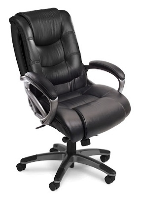 Mayline Series 500 EZ-Assemble Mid-Back UL530MEZBLK ES4393
