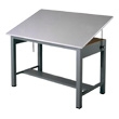 Mayline Economy Ranger Steel Four-Post Drafting Table