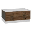 Mayline Wood Plan File Five-Drawer Unit for 30" x 42" Documents 7718C (3 Colors Available) ES1354