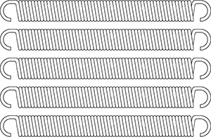 Mayline Replacement Cable Spring V11R ES1782