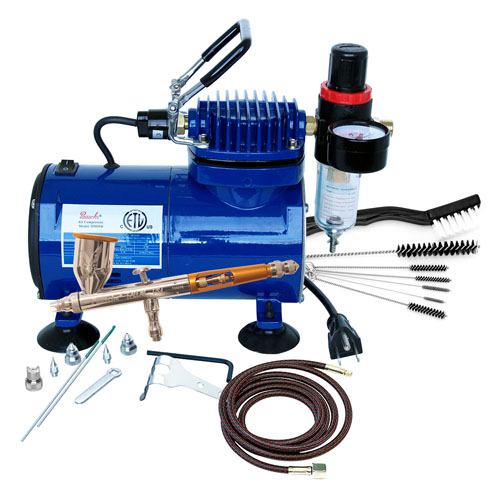  Paasche AirBrush Talon Series Compressor and Airbrush Kit - TG-100D