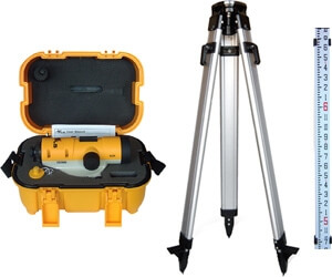 Pacific Laser Systems PLS24X Automatic Optical Level Kit (PLS-60497)