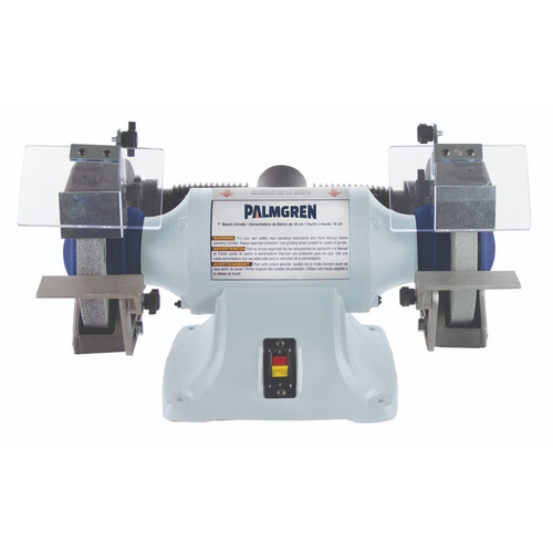 Palmgren 7&quot; Powergrind 1/2HP 115/230V Grinder w/Dust Collection - 9682071