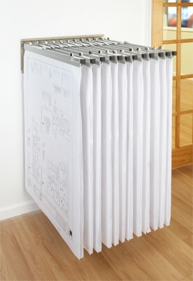 Premium Brand Blueprint Pivot Wall Rack WRWH