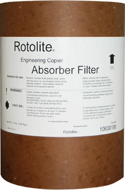 Rotolite Filter-Flo Replacement Filter Canisters (One Carton of Two Filters) 10830100 ES599