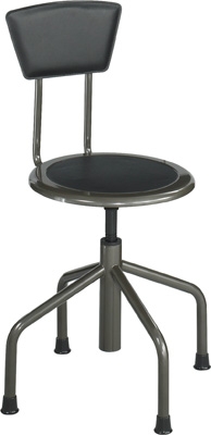 Safco Diesel Low Base Stool with Back 6668