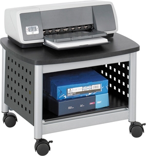 Safco Scoot Under-Desk Printer Stand 1855BL