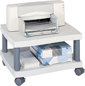 Safco Wave Under-Desk Printer Stand 1861GR