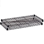 Safco 48" x 18" Industrial Extra Shelf Pack - Black - 5293BL ES3372
