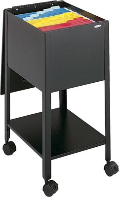 Safco Letter Size Economy Mobile Tub File