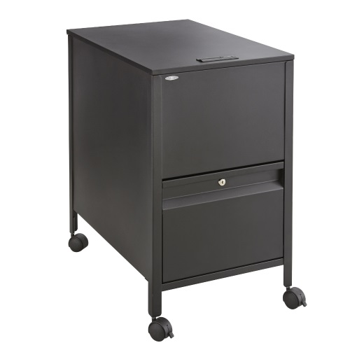 Safco Letter Size Locking Mobile Tub File with Drawer