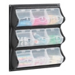 Safco 9 Pocket Panel Bins (2 Colors Available) ES3431