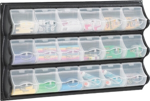 Safco 18 Pocket Panel Bins