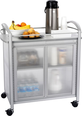Safco Impromptu Refreshment Cart 8966GR ES3524