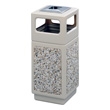 Safco Canmeleon Aggregate Series Receptacle with Side Opening and Urn 9470TN (Tan) ES3528