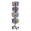 Safco Wire Brochure Display Rack 4128CH (Charcoal) ES3718