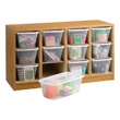Safco Supplies Organizer 9452MO (Medium Oak) ES3852