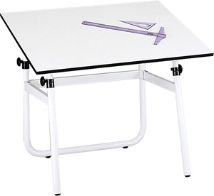 Safco Horizon Drawing Table, 42" W x 30" D (3961 and 3950)