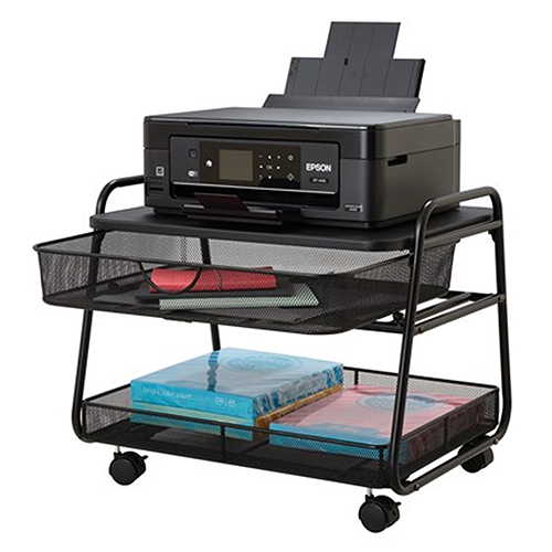 Safco Onyx Under Desk Machine Stand - (2 Colors Available)