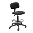 Safco Economy Extended-Height Drafting Chair 3390BL (Black) ES3106