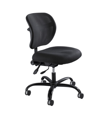 Safco Vue Big and Tall Mesh Task Chair 3397BL ES3131