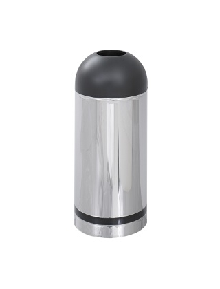 Safco Reflections Open Top Dome Receptacle 9871