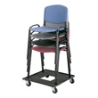 Safco Stacking Chair Cart 4188