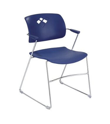 Safco Veer Flex Back Stack Chair 4286BU ES3173