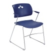 Safco Veer Flex Back Stack Chair 4286BU ES3173