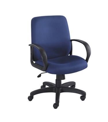 Safco Poise Executive Mid Back Seating 6301BU ES3210
