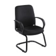 Safco Poise Executive Guest Seating 6302BL (Black) ES3213