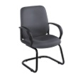 Safco Poise Executive Guest Seating 6302CH (Charcoal) ES3215