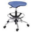 Safco SitStar Stool with Chrome Base 6660BU (Blue) ES3219