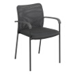Safco Vue Mesh Guest Chair (Qty.2) 7092BL (Black) ES3238