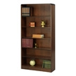 Safco 6-Shelf Radius-Edge Veneer Bookcase 1525WL ES3258