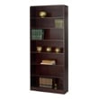 Safco 7-Shelf Radius-Edge Veneer Bookcase 1526MH ES3259