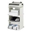 Safco Rotating Double Printer Stand 1853GR ES3263