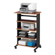 Safco Muv Five Level Adjustable Printer Stand 1883CY (Cherry) ES3278