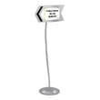 Safco Customizable Arrow Sign 4169GR ES3298