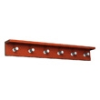 Safco Contempo Wood Wall Rack, 6 Hook 4222CY (Cherry) ES3314