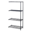 Safco Industrial Add-On Unit, 36" x 18" 5286BL (Black) ES3358