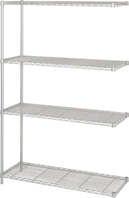 Safco Industrial Add-On Unit, 48" x 18" 5292GR