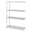 Safco Industrial Add-On Unit, 48" x 18" 5292GR (Metallic Gray) ES3371