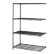 Safco Industrial Add-On Kit, 48" x 24" 5295BL (Black) ES3376
