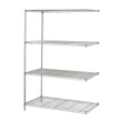 Safco Industrial Add-On Kit, 48" x 24" 5295GR (Metallic Gray) ES3377