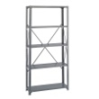Safco Commercial Steel Shelving, 36" x 12" with 5 Shelves 6265