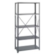 Safco Commercial Steel Shelving, 36" x 18" with 5 Shelves 6266