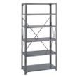 Safco Commercial Steel Shelving, 36" x 18" with 6 Shelves 6269