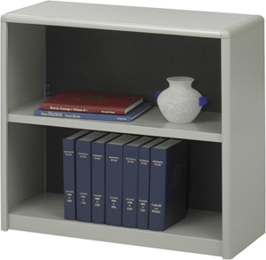 Safco 2-Shelf ValueMate Economy Bookcase 7170GR ES3451