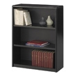 Safco 3-Shelf ValueMate Economy Bookcase 7171BL (Black) ES3454